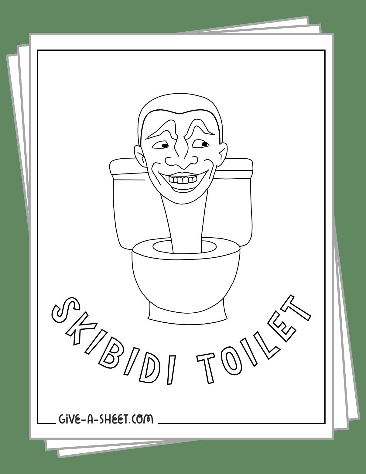 Printable free skibidi toilet coloring pages coloring pages free printable coloring pages printable coloring pages