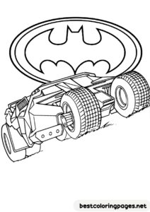 Batman coloring pages