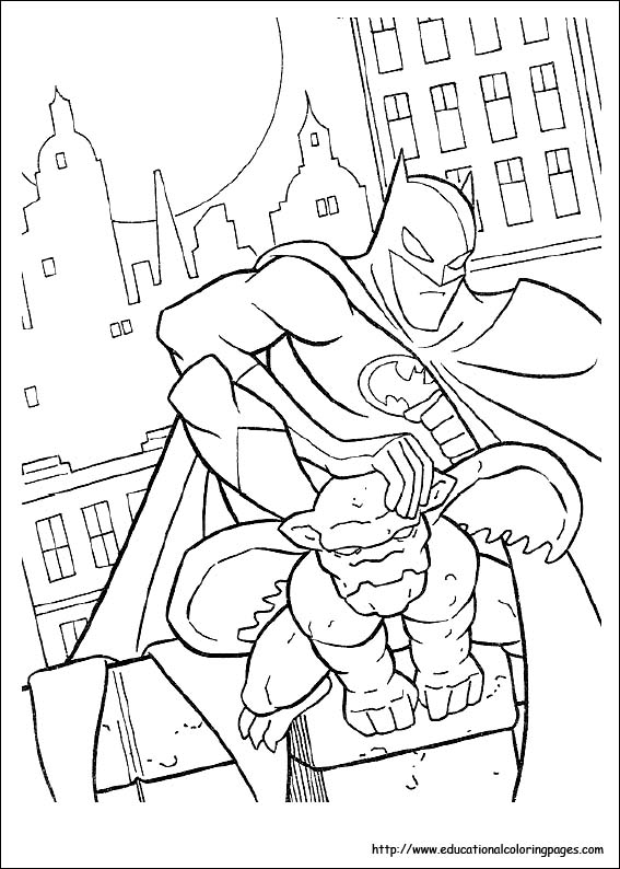 Batman coloring pages free for kids