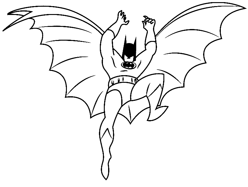 Batman coloring pages printable for free download