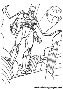 Batman coloring pages