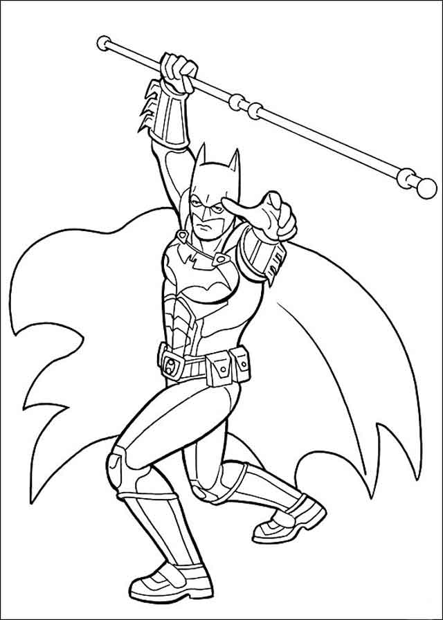 Coloring pages printable batman coloring pages