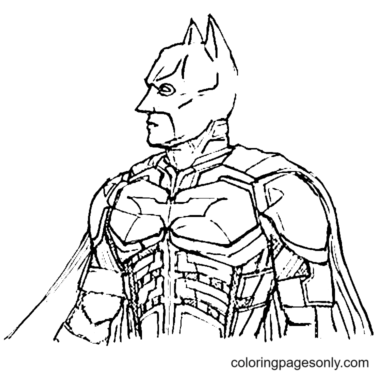 Batman coloring pages printable for free download