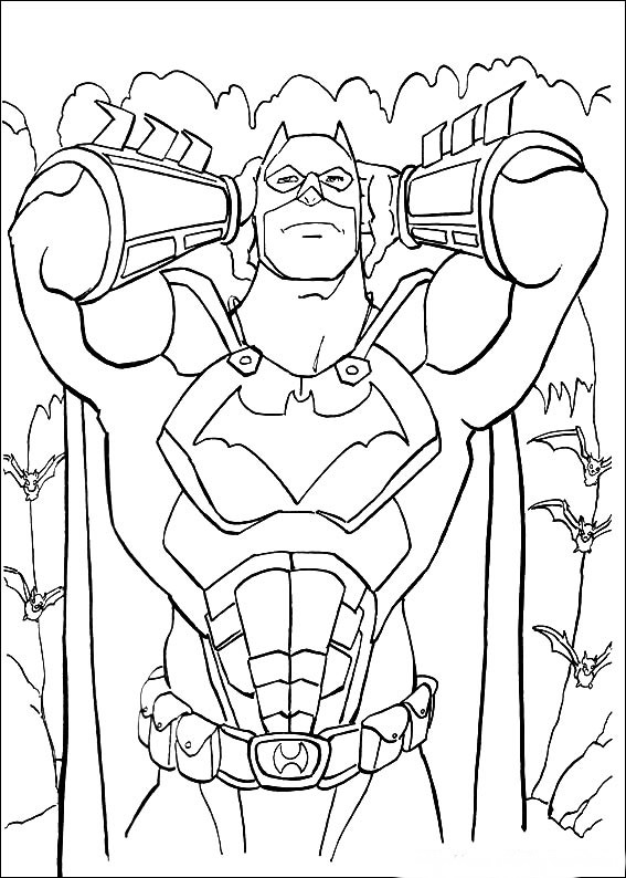 Batman coloring pages â birthday printable