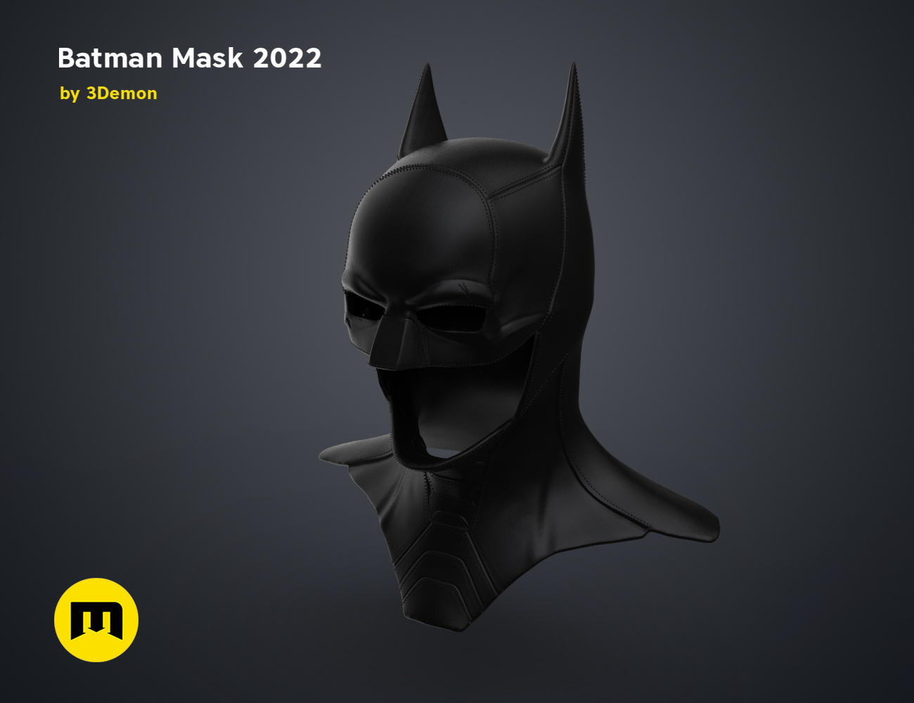 D file batman mask â the batman ðãd printing template to downloadãcults