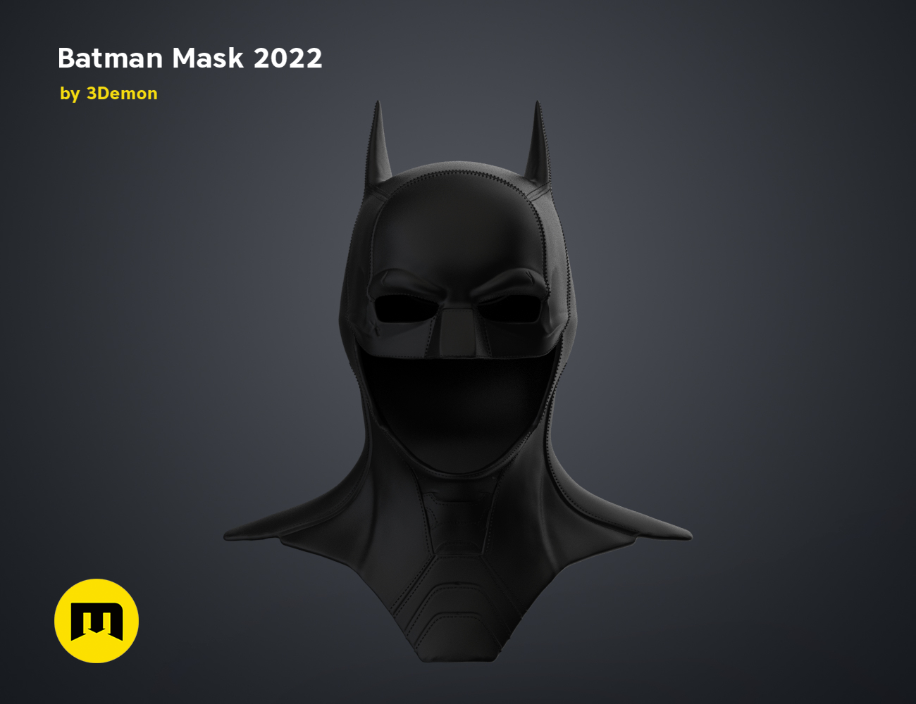 D file batman mask â the batman ðãd printing template to downloadãcults