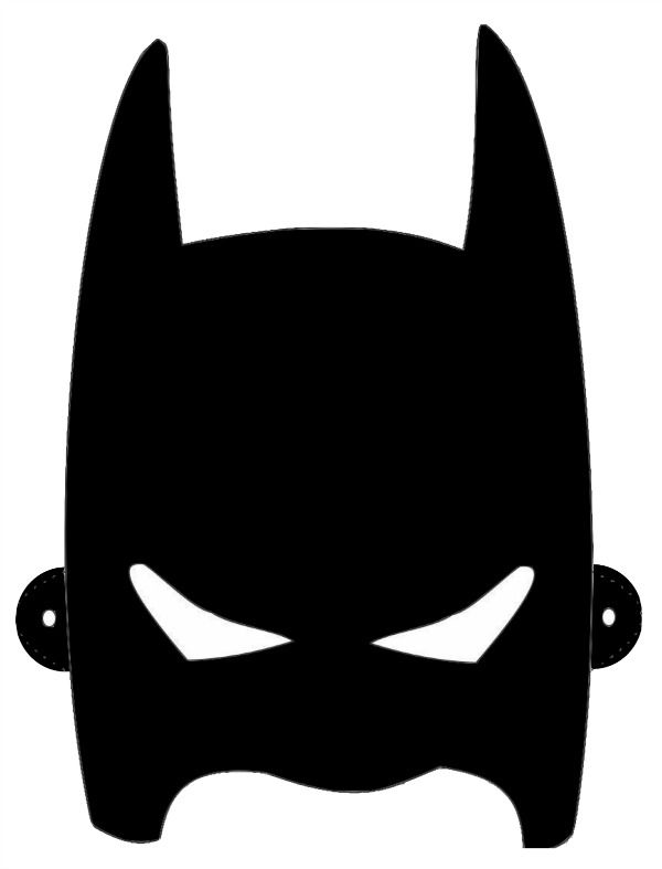 Fun batman mask printables