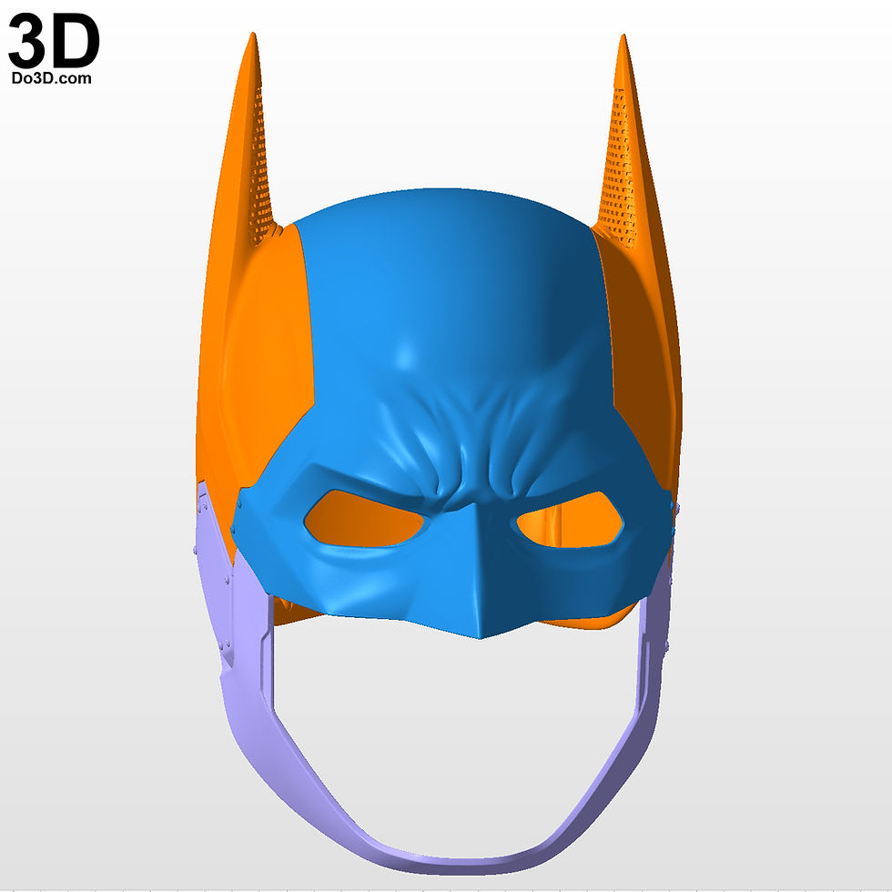 Batman concept helmet ben affleck cowl d printable model stl file b