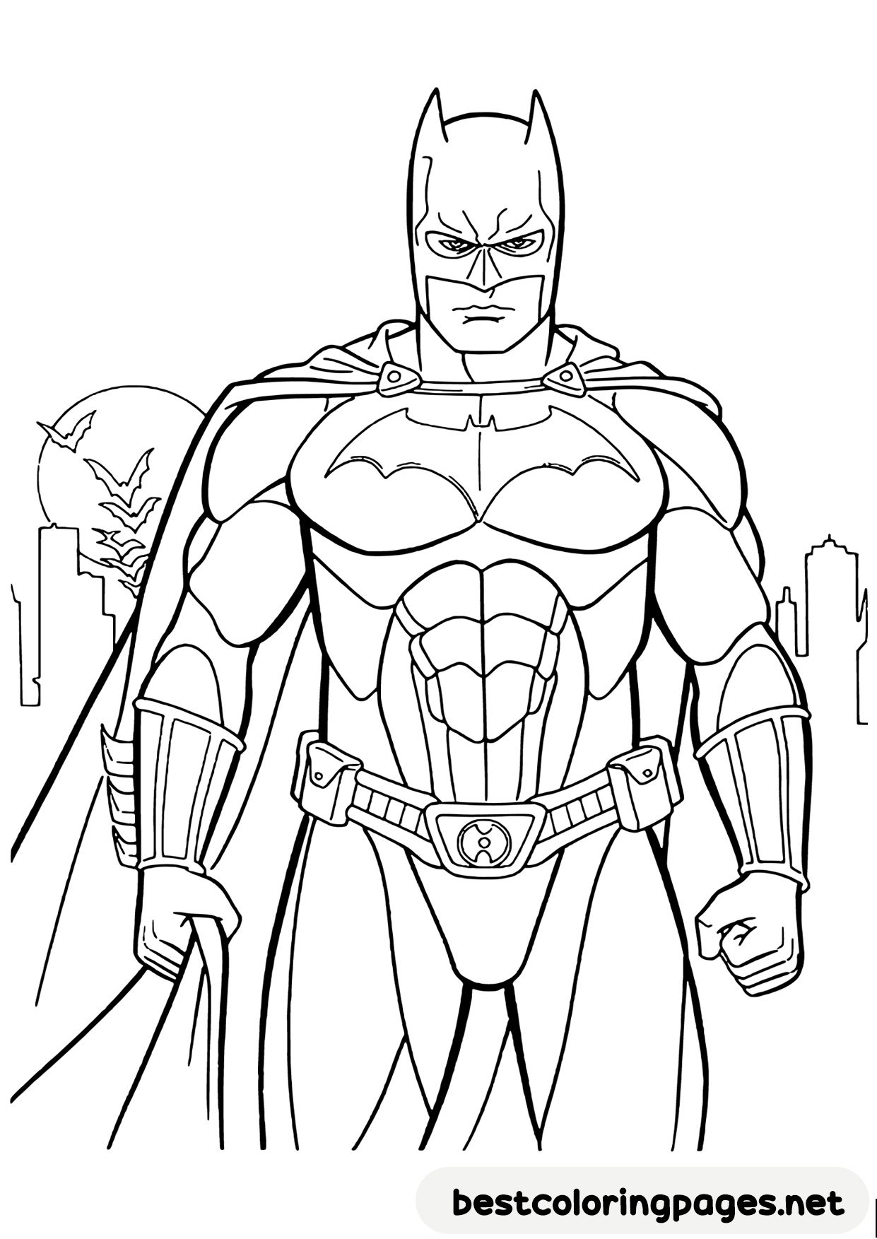 Batman coloring pages