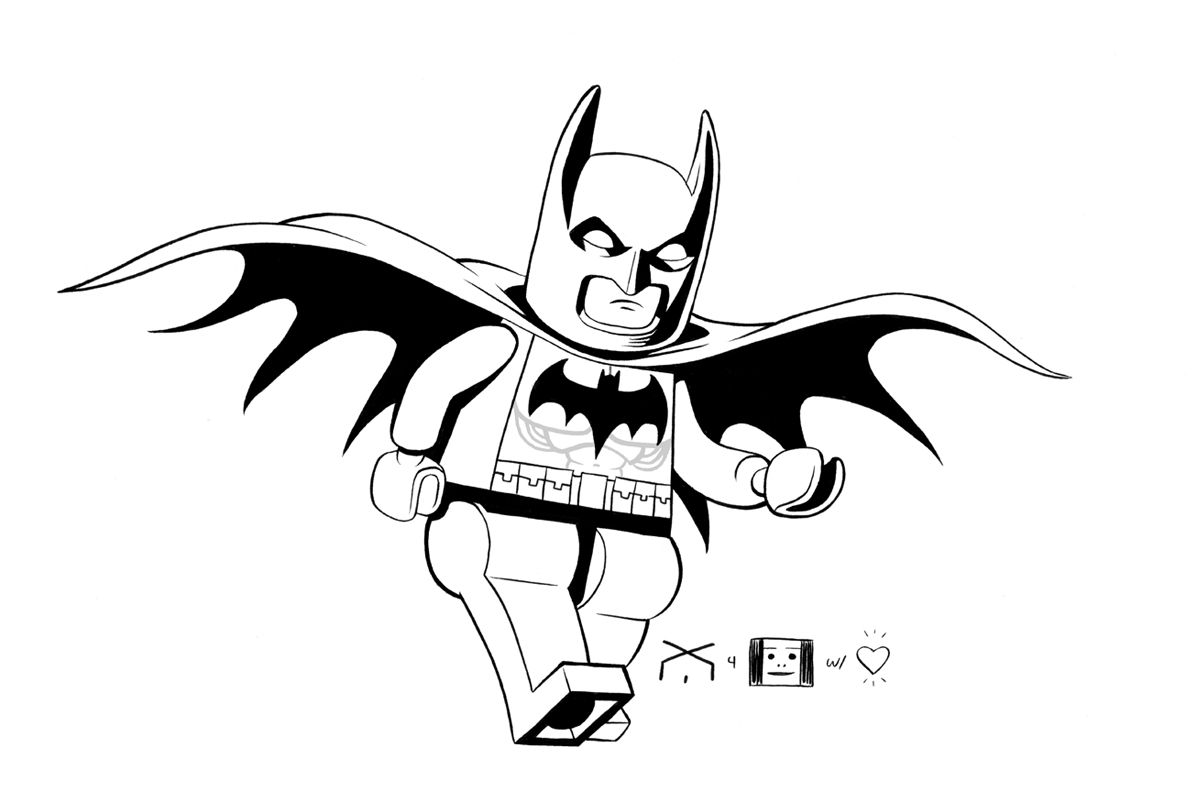 Lego batman pumpkin stencil