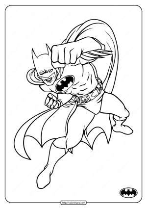 Batman coloring pages