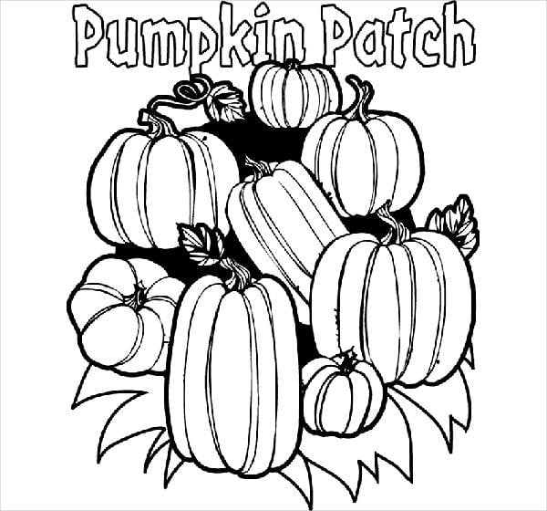 Pumpkin coloring pages