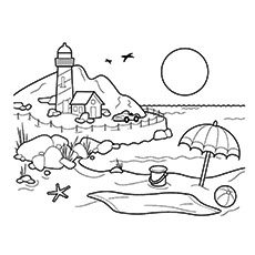 Top free printable beach ball coloring pages online