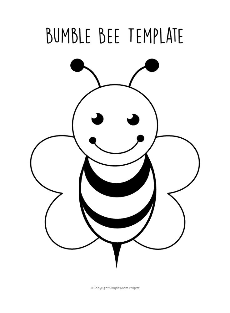 Bee stencil printable coloring pages beestencilprintablecoloringpages free printable bee templates bee sâ bee coloring pages bee template bee printables