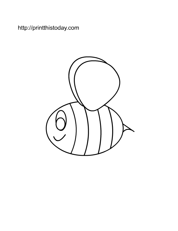 Free printable insects coloring pages