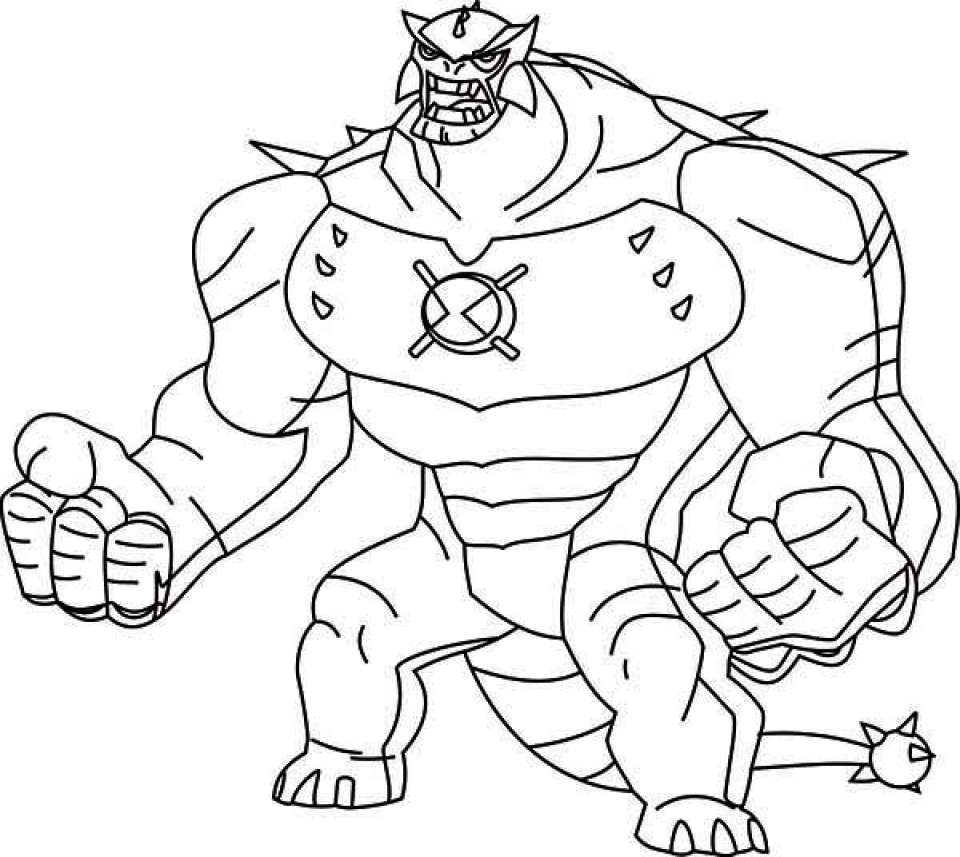 Coloring pages printable ben coloring pages