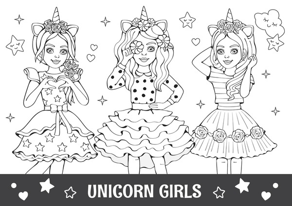 Best friends coloring pages royalty