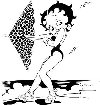 Betty boop coloring book by king features syndicate division