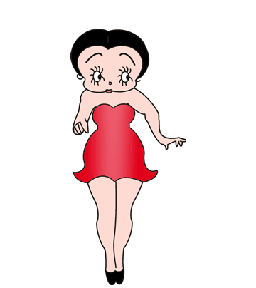 Betty boop coloring pages for kids to color and print