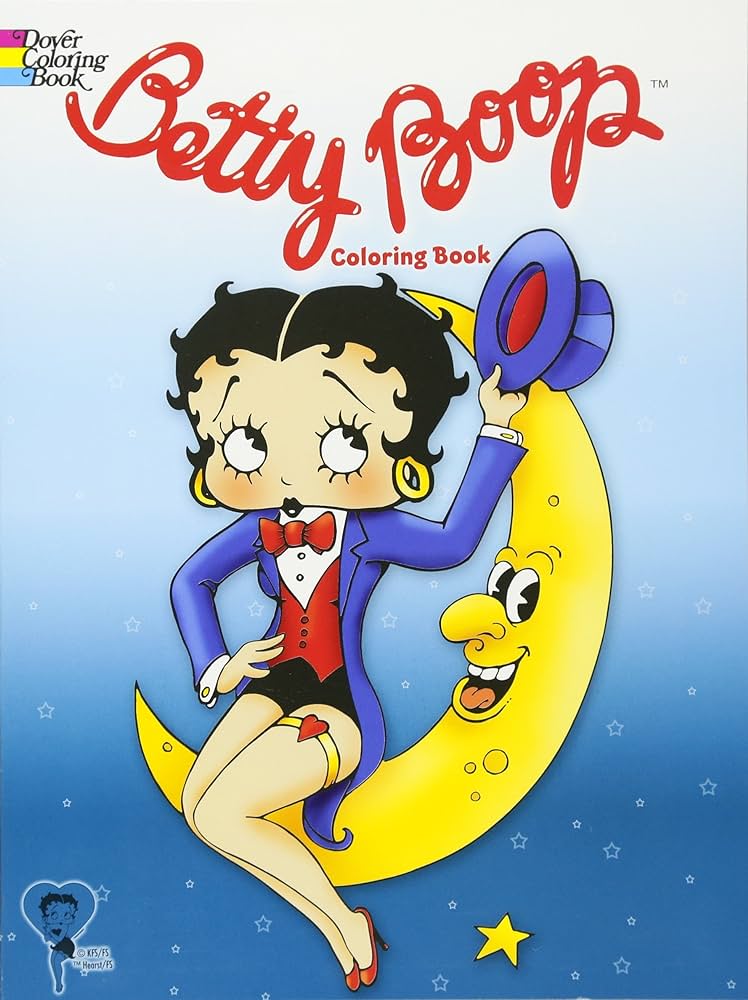 Betty boop coloring book king features syndite division books