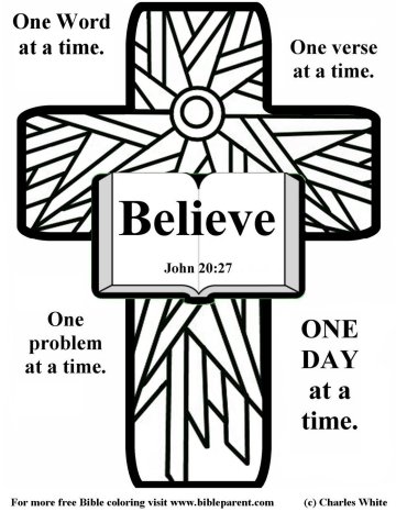 Free printable bible coloring pages about salvation