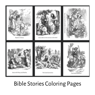 Titvs classics bible story coloring pages