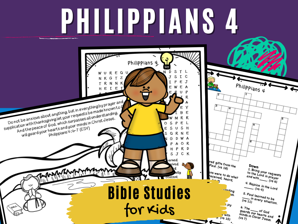 Bible studies for kids â philippians â deeper kidmin