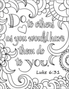 Bible verse coloring pages free coloring pages