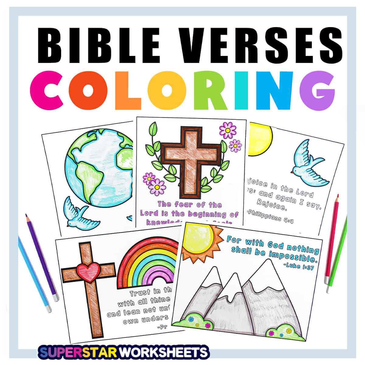 Bible coloring pages