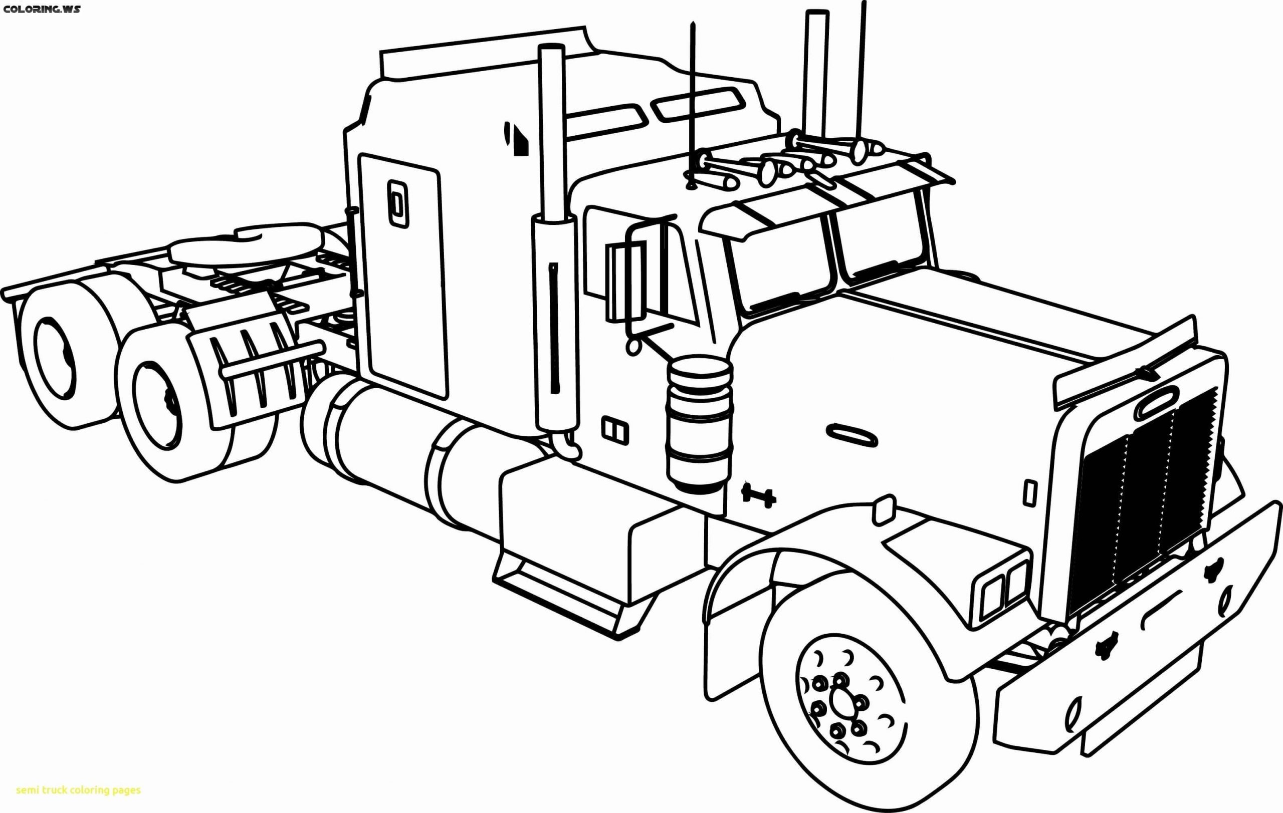 Great truck coloring page