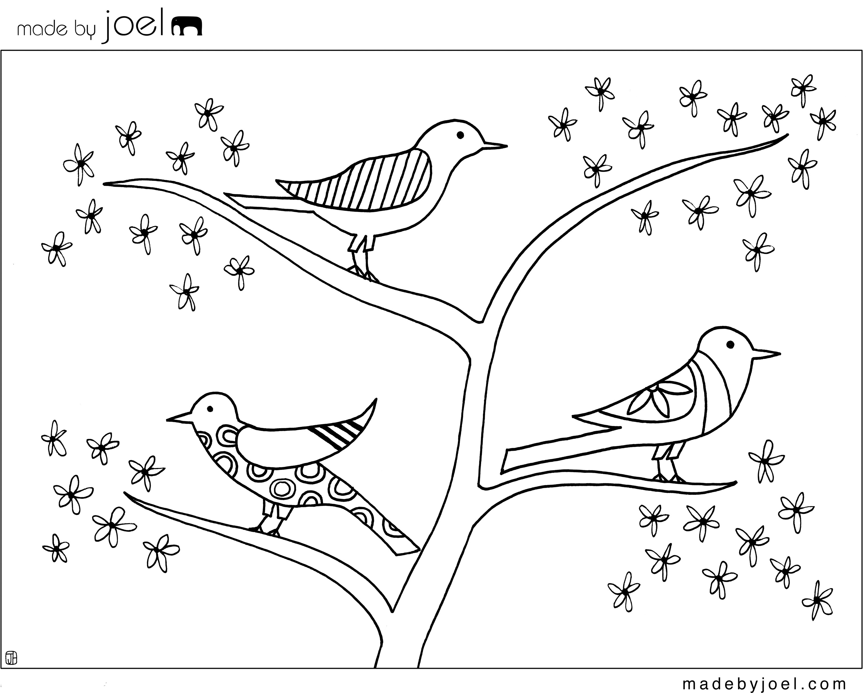 Free coloring sheets â made by joel