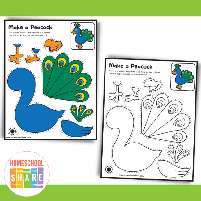 Printable bird crafts