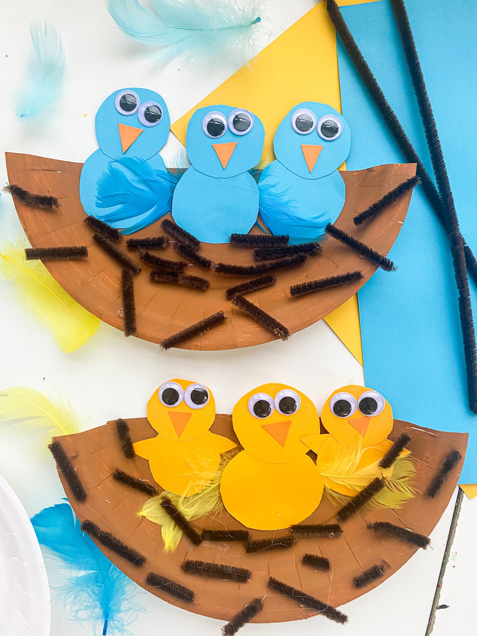 Easy bird crafts for kids