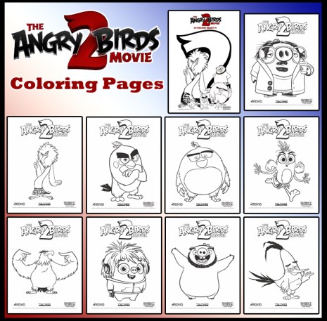 Angry birds movie printable activities and crafts â