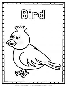 Free printable bird coloring pages