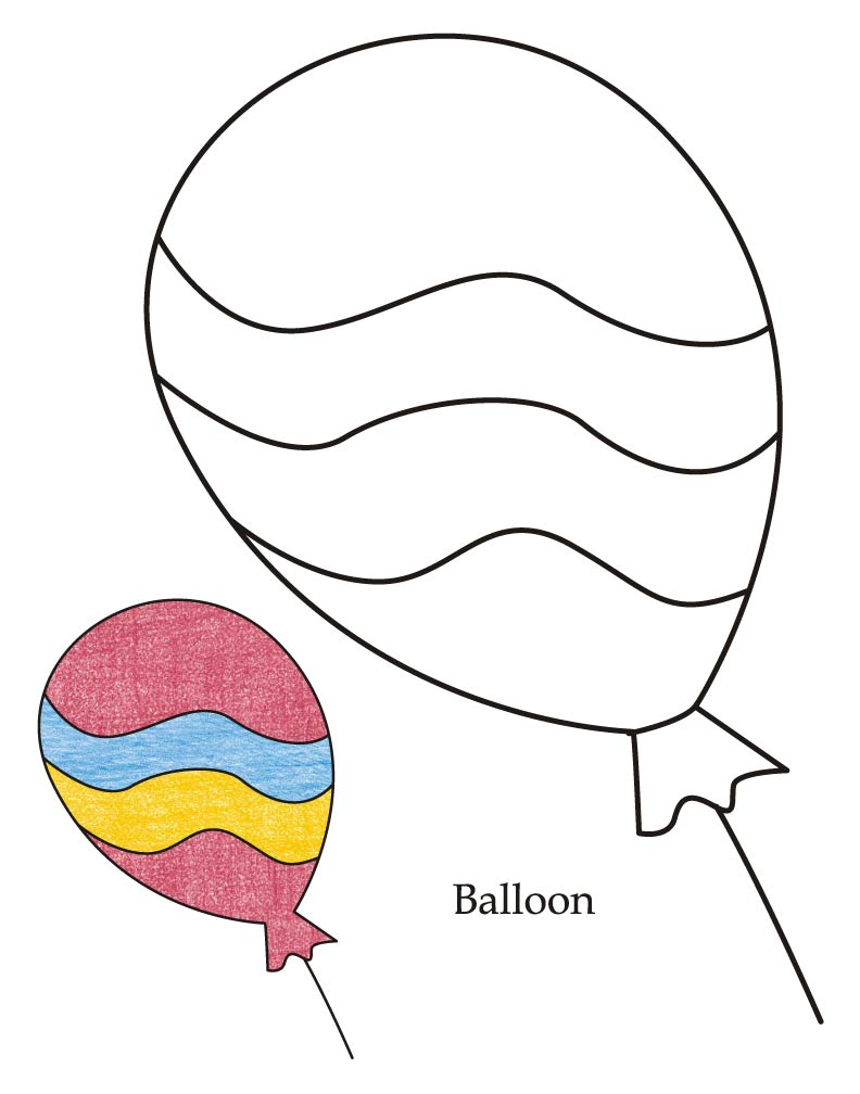 Level balloon coloring page download free level balloon coloring page for kids best coloring pages