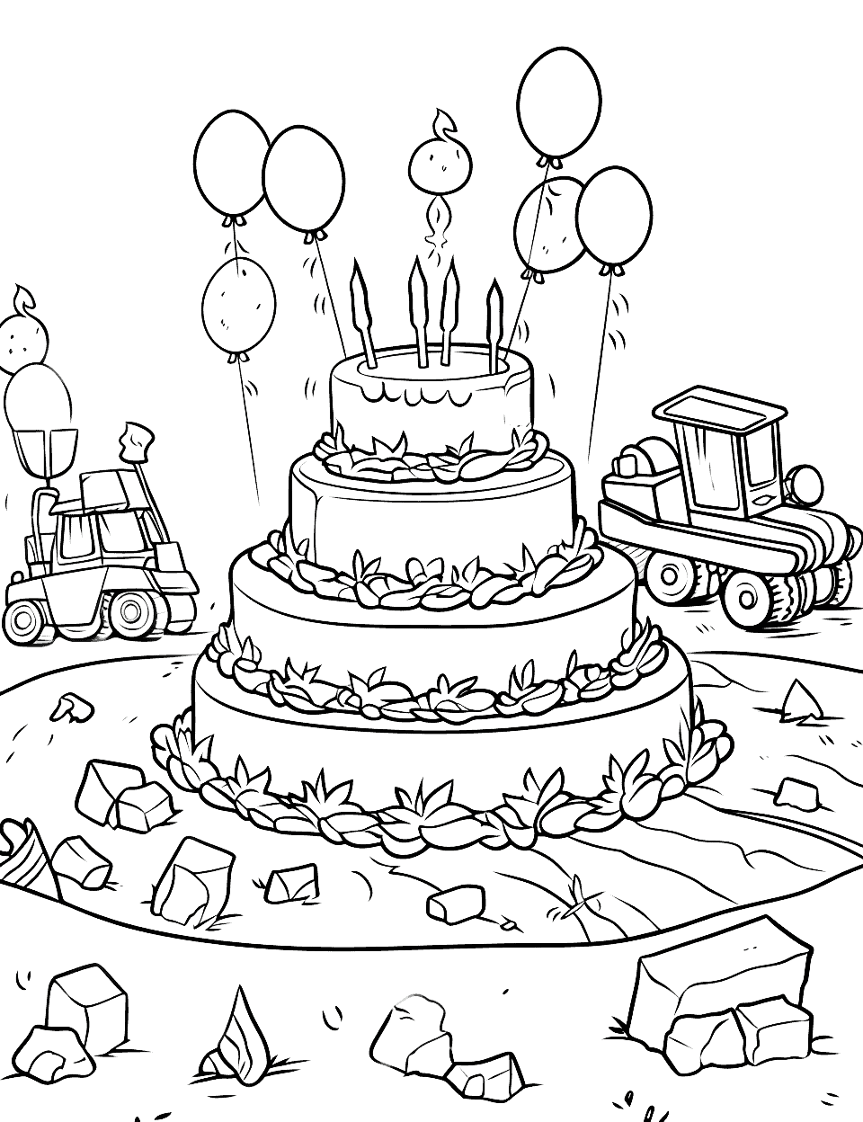 Happy birthday coloring pages free printables