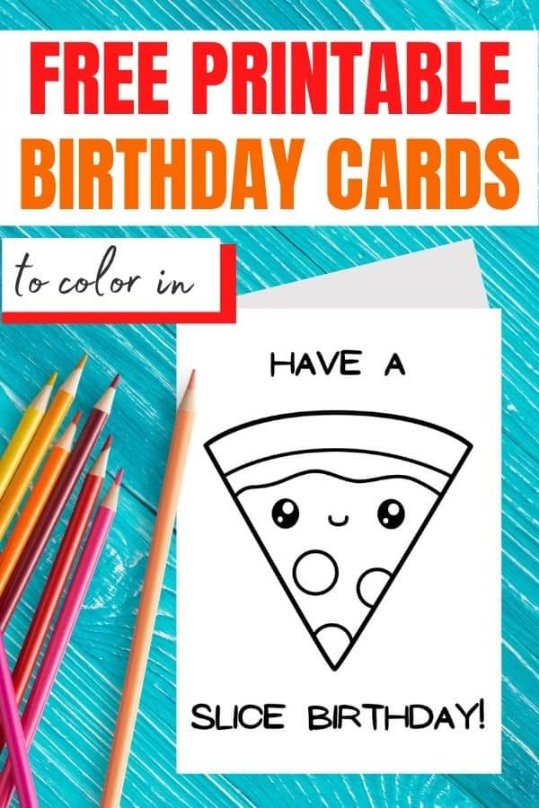 Happy birthday coloring card free printables designs parties made personal