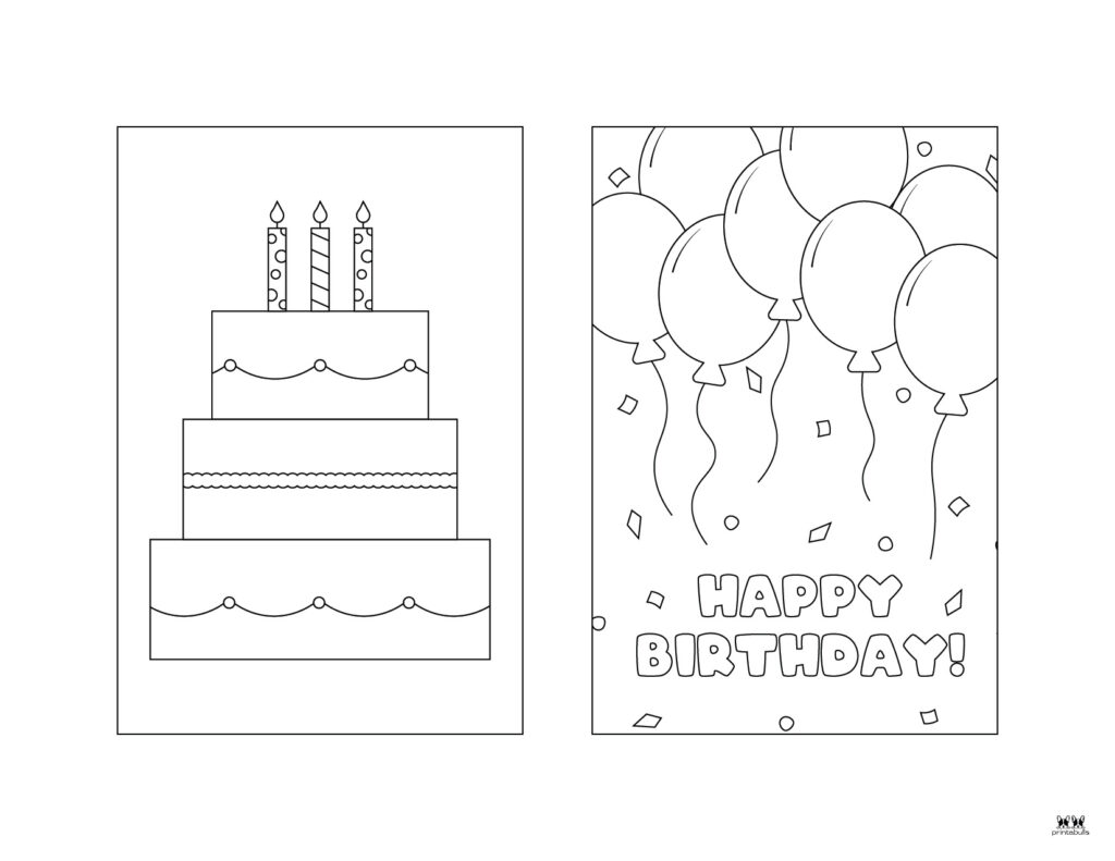 Printable birthday cards