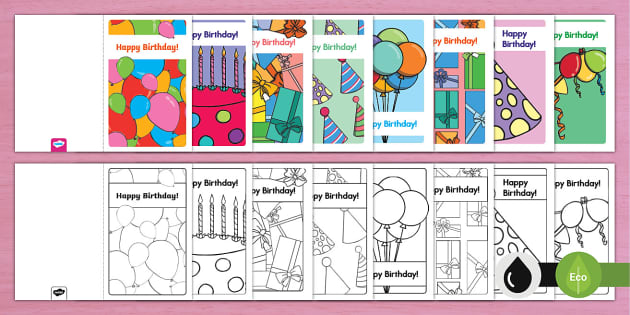 Birthday rd templates teacher made