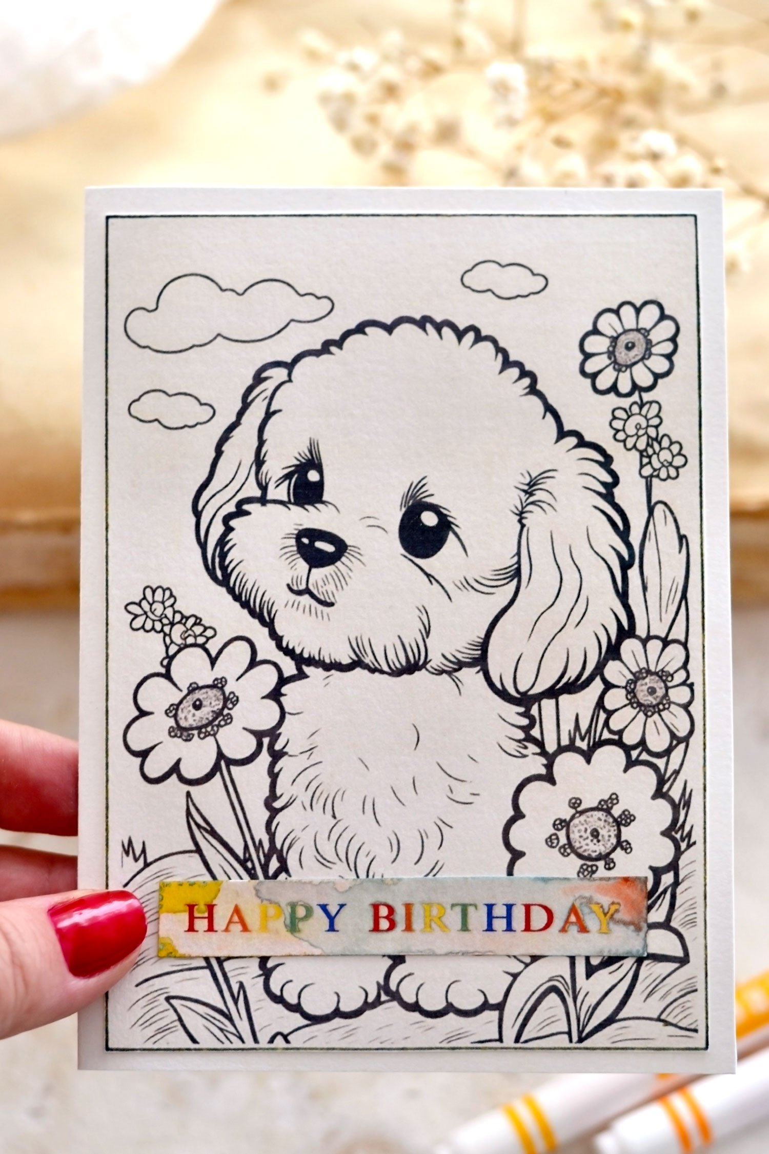 Printable birthday cards for kids