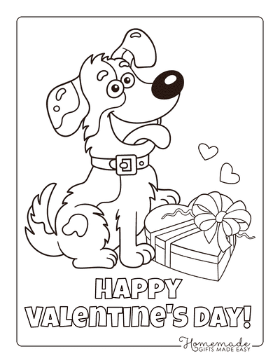 Free printable valentines day coloring pages