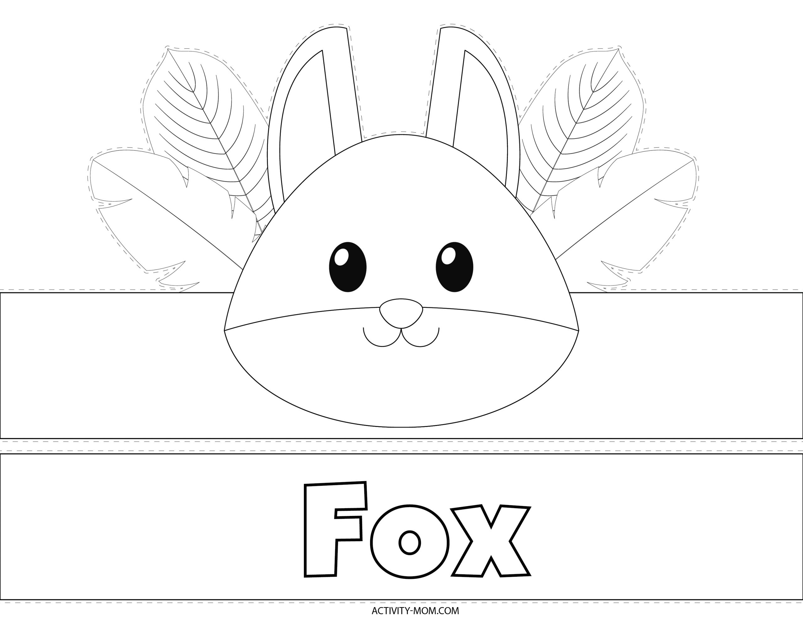 Printable animal crowns for kids free