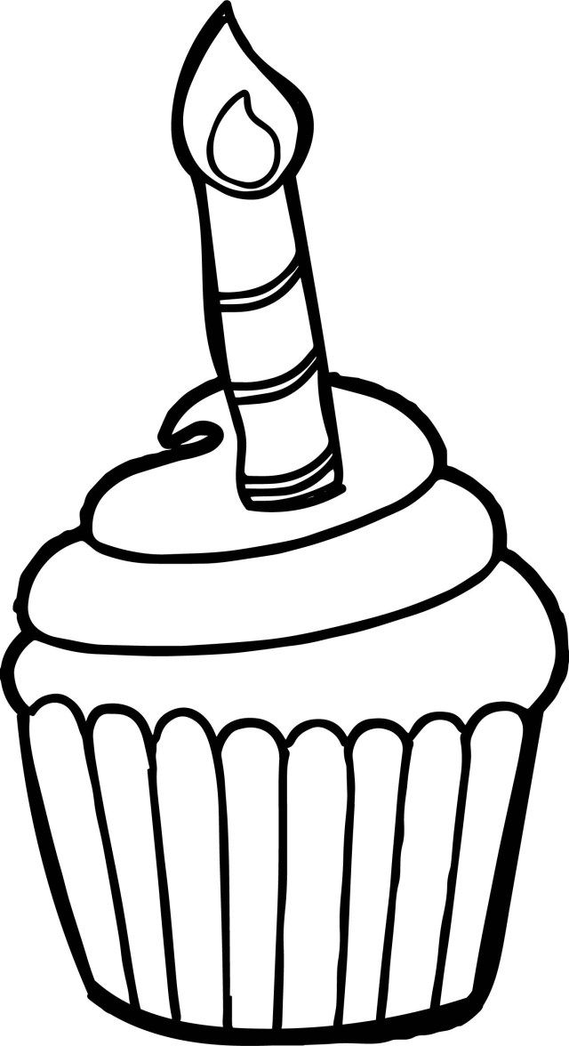 Wonderful image of cupcake coloring pages