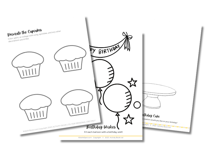 Free birthday party printables