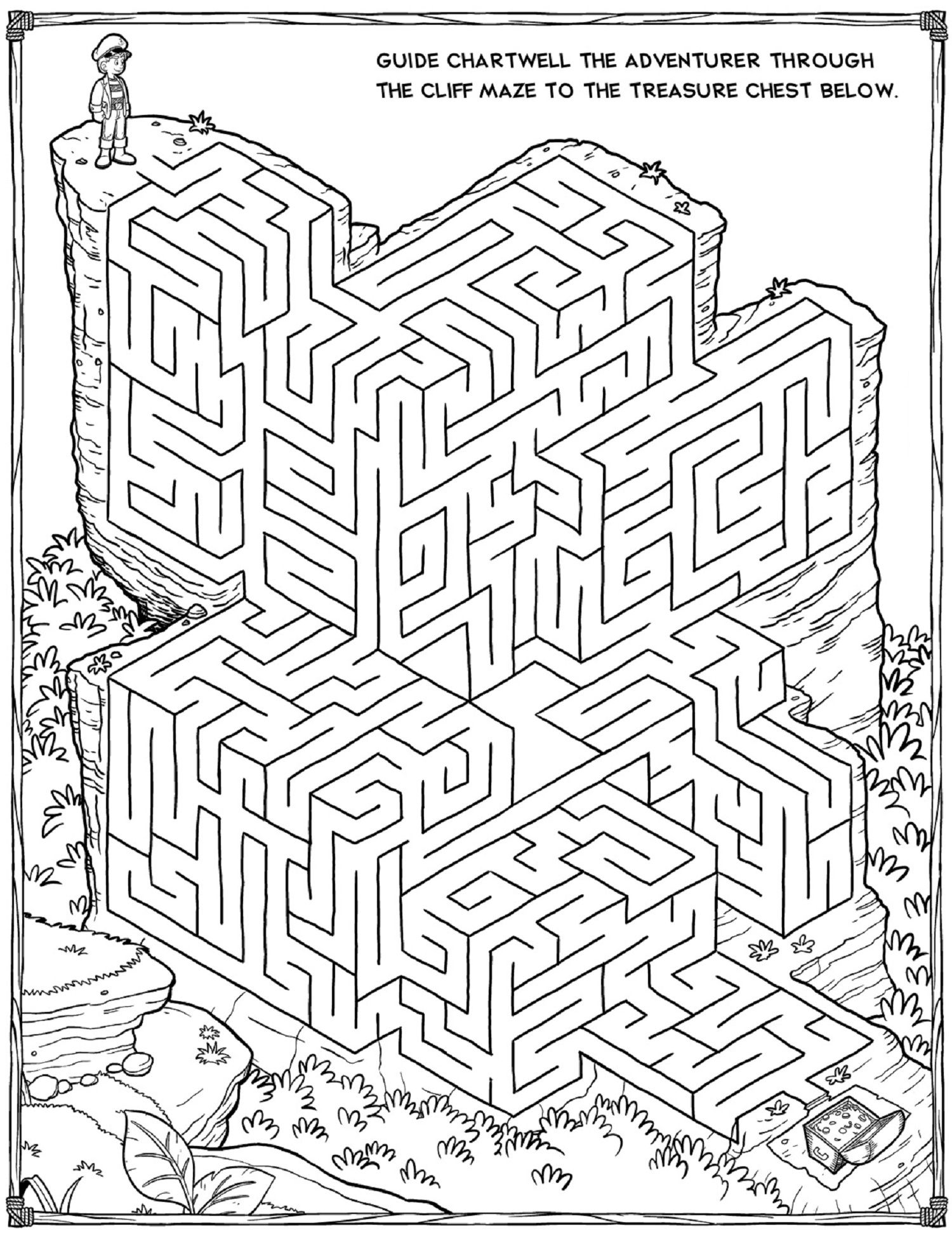 Printable mazes