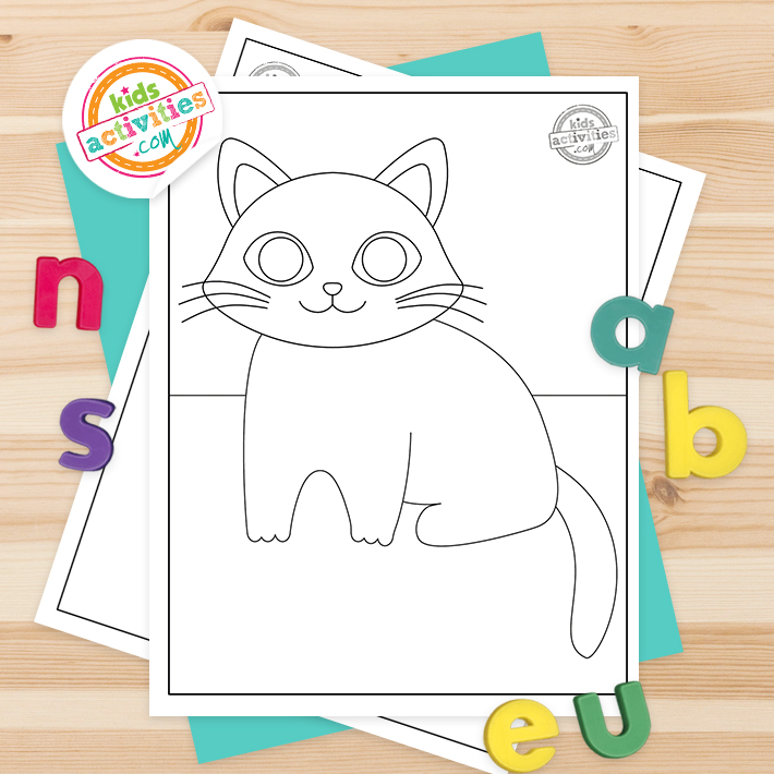 Free printable black cat coloring pages kids activities blog