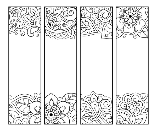 Bookmarks printable royalty