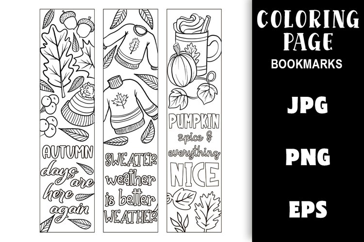 Printable bookmarks design bundles