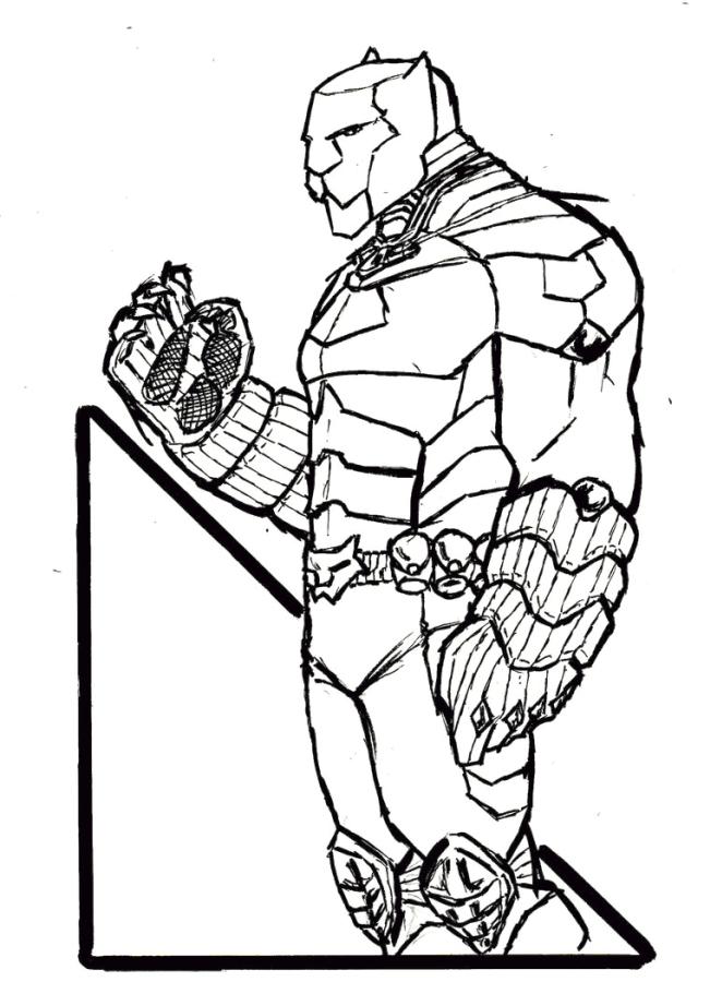 Get this black panther coloring pages printable rvg